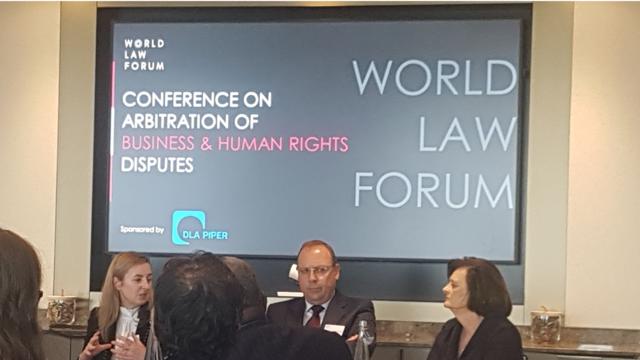 Event Insight: Cherie Blair, Lord Goldsmith Speak at World Law Forum Conference on Arbitration and Human Rights