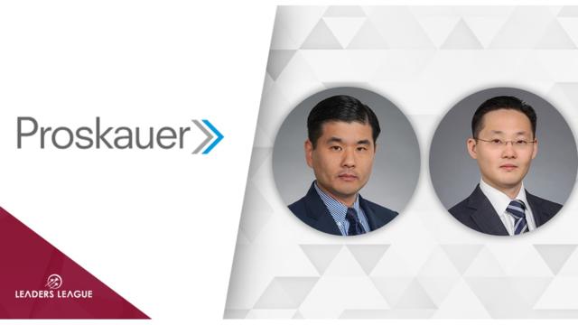 Proskauer recruits K&L Gates private equity duo James Lee and Jae Woo Park