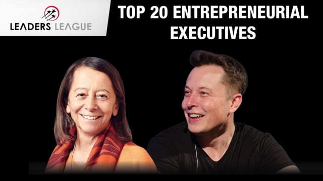 Top 20 Entrepreneurial Executives Table