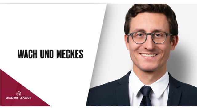 Maximilian Menz set to become partner at Wach und Meckes