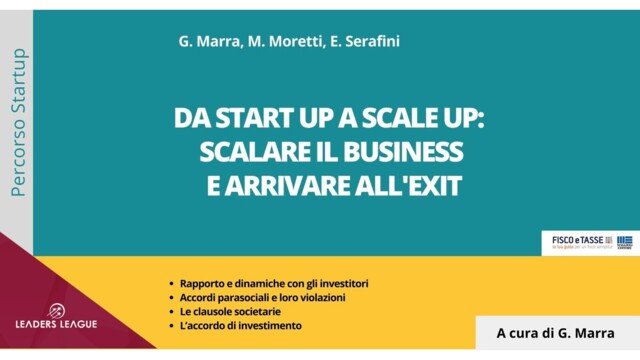 From start-up to scale-up: scaling your business and getting to the exit