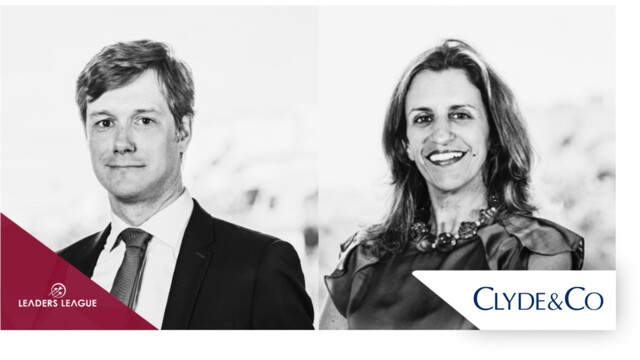 Nadia Darwazeh and David Meheut elected managing partners of Clyde & Co’s Paris office