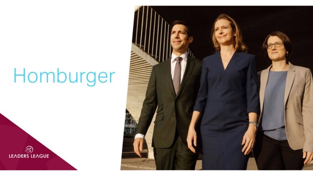 Homburger Law Firm Expands Partnership with Three New Lawyers
